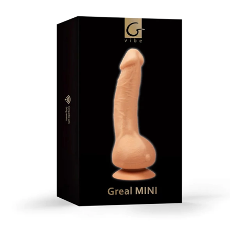 Gvibe Greal Mini Intimate Massager Flesh Tone 18cm BIOSKIN
