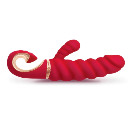Gvibe Gcandy Mini Chili Coral - Dual Motor Intimate Massage Device 19 cm
