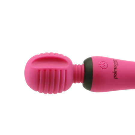 PalmPower Groove Mini Wand Fuchsia - Compact USB Rechargeable Massager