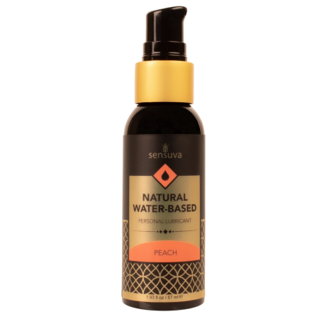 Sensuva Natural Water-Based Lubricant Peach 57ml - Gentle Hydration