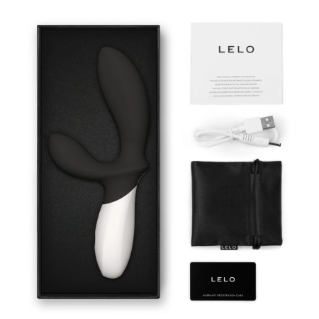 LELO Loki Wave 2 Black - Dual-Motor Intimate Massager, 12 Modes