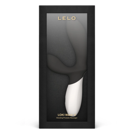 LELO Loki Wave 2 Black - Dual-Motor Intimate Massager, 12 Modes