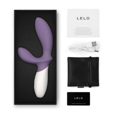 LELO Loki Wave 2 Violet Dusk - Intimate Device with 12 Modes, Waterproof