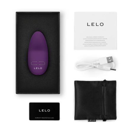 LELO Lily 3 Dark Plum - Compact Waterproof Silicone Model