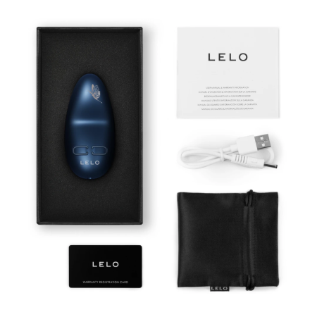 LELO NEA 3 Intimate Wellness Device Alien Blue Compact Waterproof