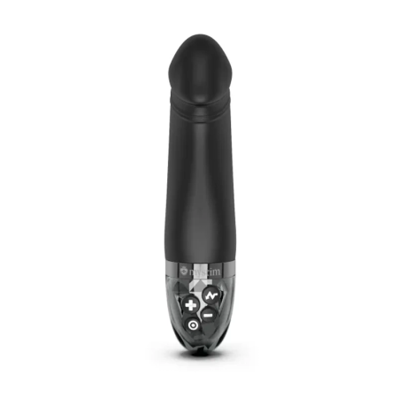 Mystim Real Deal Neal Black - eStim Silicone Intimate Trainer, Large