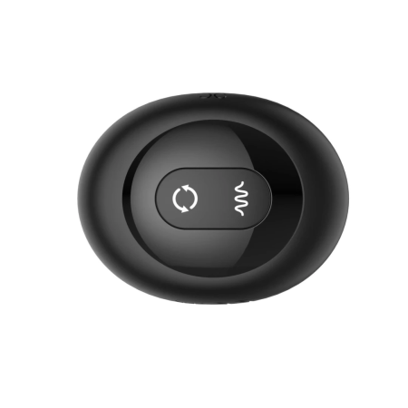 Nexus Tornado Black - Compact Rotating Intimate Wellness Device, USB