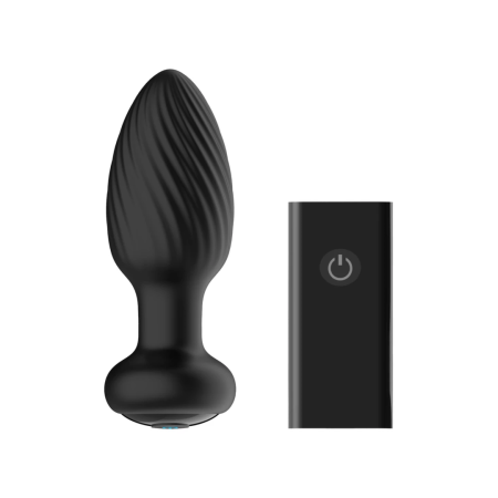 Nexus Tornado Black - Compact Rotating Intimate Wellness Device, USB