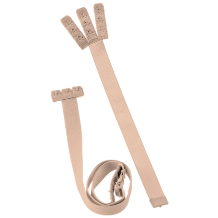 Bye Bra Low Back Straps 3-Hook Adjustable System One Size