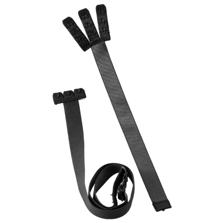 Bye Bra Low Back Straps 3-Hook Adjustable System One Size