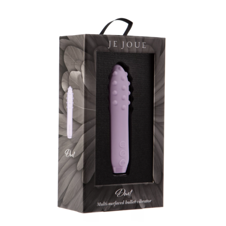 Je Joue Duet Lilac Multi-Surface Compact Bullet Vibrator USB Rechargeable