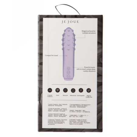 Je Joue Duet Lilac Multi-Surface Compact Bullet Vibrator USB Rechargeable