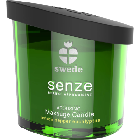 Swede Senze Arousing Massage Candle 150ml - Botanical Oils Blend