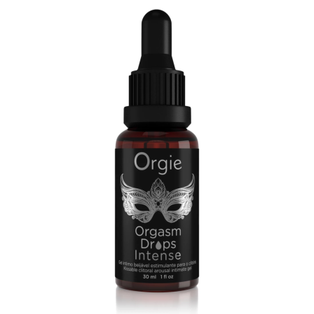 Orgie Orgasm Drops Intense Red Apple 30ml Kissable Intimate Gel