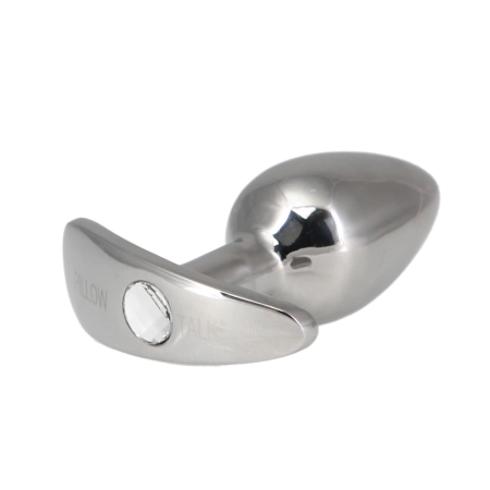 Pillow Talk Sneaky Stainless Steel Plug with Swarovski Crystal & PowerBullet