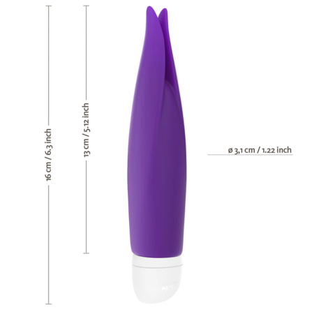 Fun Factory Volita Violet Mini Vibrator - Compact, Waterproof, Battery-Operated