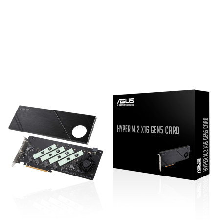 ASUS Hyper M.2 x16 Gen5 kortelė / adapteris