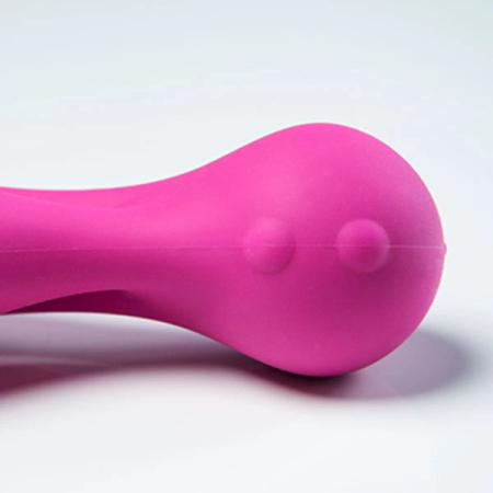 Swan Feather Pink - Dual-Action Intimate Device, Flexible Design