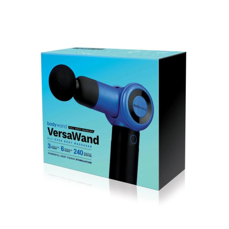 Bodywand VersaWand Blue - Multi-Attachment Rechargeable Massager 3 Levels