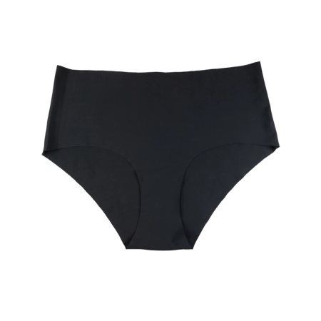 Bye Bra Invisible High Brief XL Double Pack Nude & Black Comfort Fit