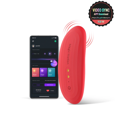Magic Motion Nyx Wearable App-Controlled Smart Vibrating Device Pink