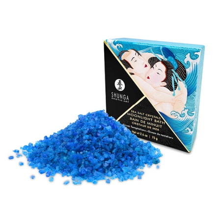 Shunga Ocean Temptations Bath Salts 75g - Dead Sea Crystals & Scented Candle
