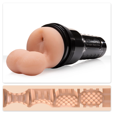 Fleshlight Fleshsack Intimate Machine with Anatomical Design, Black