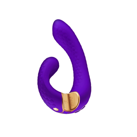 Shunga Miyo Intimate Dual Motor Model - Purple, 18.5 cm, Rechargeable