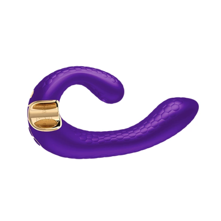 Shunga Miyo Intimate Dual Motor Model - Purple, 18.5 cm, Rechargeable