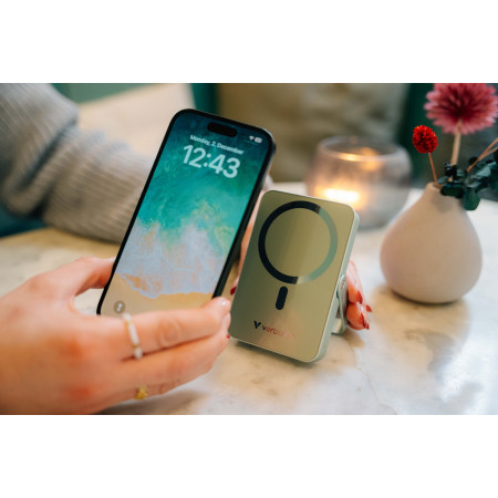 Verbatim Charge 'n' Go Magnetic Wireless Ličio polimeras 10000 mAh Belaidis kroviklis Juodas