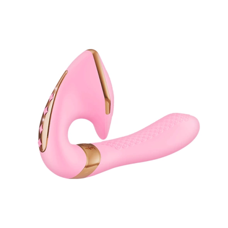 Shunga SOYO Light Pink Dual Motor Intimate Wellness Device 170mm