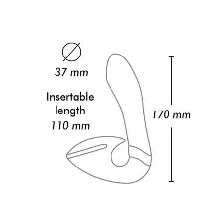 Shunga SOYO Intimate Massager Dual Motor Raspberry 170mm Rechargeable