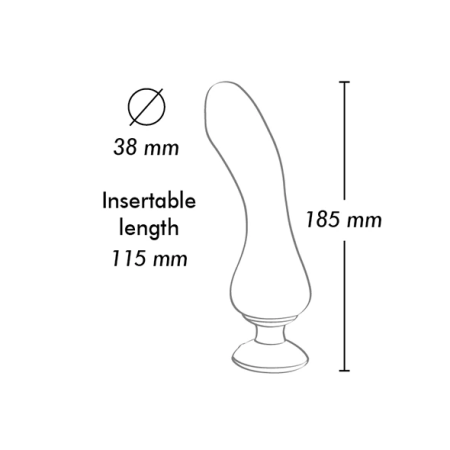 Shunga Sanya Rechargeable Silicone Intimate Device Purple 185mm