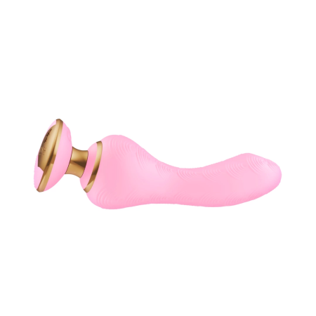 Shunga Sanya Light Pink Intimate Wellness Device Flexible Design