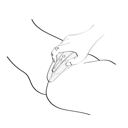 Shunga Obi Purple Compact Vibrating Massager, Ergonomic Silicone Design