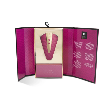 Shunga Obi Intimate Massager Raspberry - Rechargeable, 80g, 115×75×30mm