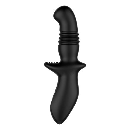 Nexus Thrust Rechargeable Intimate Device with 3 Speeds, Black, 10cm