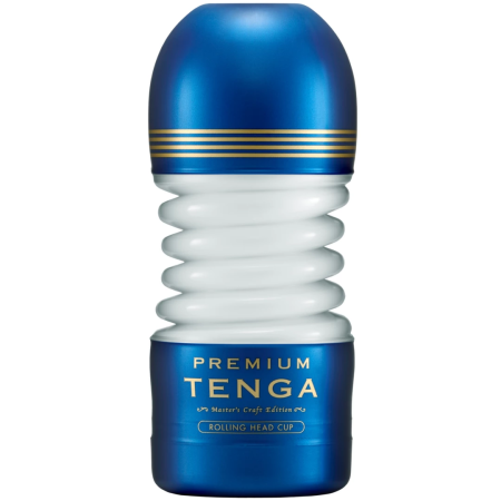 Tenga Premium Rolling Head Cup Intimate System Blue 4570030973309