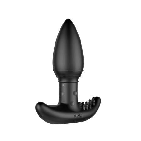 Nexus B-Stroker Intimate Massage Device with Remote, Silicone, Black