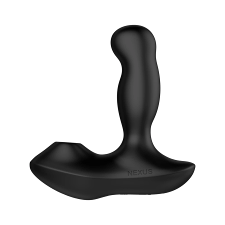 Nexus Revo Air Intimate Device with Rotating Shaft & Airflow System, Black