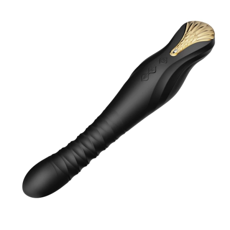 ZALO King Obsidian Black PowerThrust App-Controlled Intimate Device