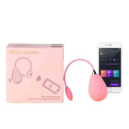 Magic Motion Magic Sundae Pink - Smart Intimate Device with App Control