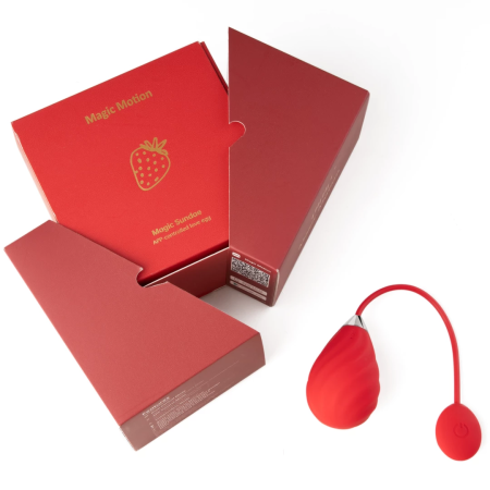 Magic Motion Magic Sundae Red Smart App-Controlled Intimate Device