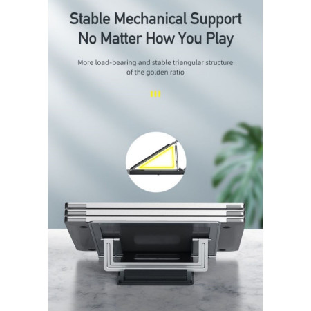 Nešiojamo kompiuterio stovas Awei X30 pilkas