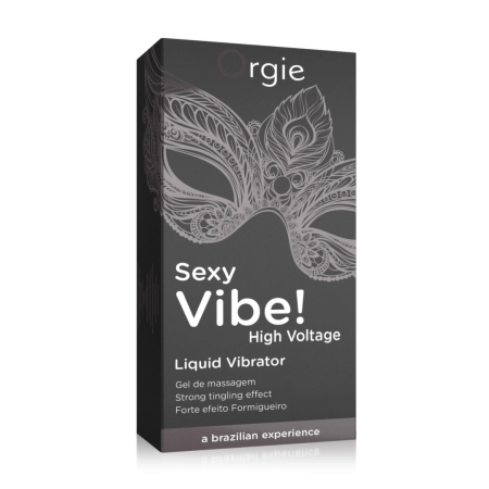 Orgie Sexy Vibe High Voltage Liquid Stimulating Gel 15 ml