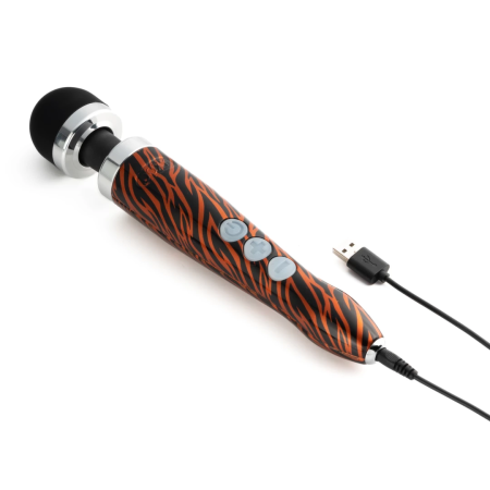 Doxy Die Cast 3R Intimate Massager Tiger - Rechargeable, Variable Modes