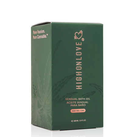 HighOnLove CBD Bath & Body Oil 100ml - Nourishing Botanical Formula