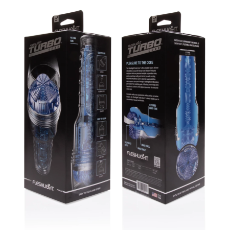 Fleshlight Turbo Core Transparent Intimate Machine Multi-Layer System