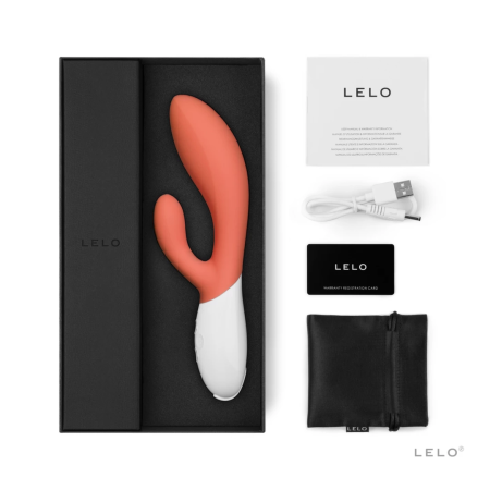 LELO INA 3 Coral Dual-Action Intimate System, 10 Modes, Rechargeable