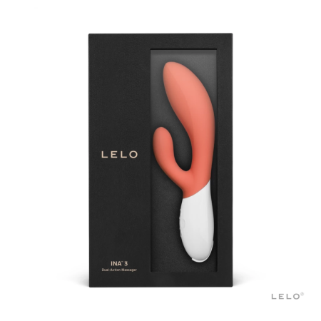 LELO INA 3 Coral Dual-Action Intimate System, 10 Modes, Rechargeable